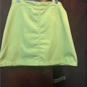 Lime Green / Chartreuse Women's Golf Skort